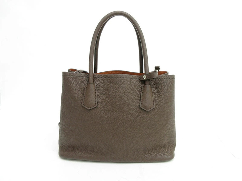 Prada long Body Bum Belt cross brown leather shoulder Crossbody bag tote